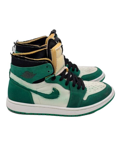 NIKE（ナイキ）NIKE (ナイキ) AIR JORDAN 1 ZOOM CMFT（エアジョーダン 1 ズーム コンフォート） グリーン×ホワイト サイズ:SIZE 28cmの古着・服飾アイテム