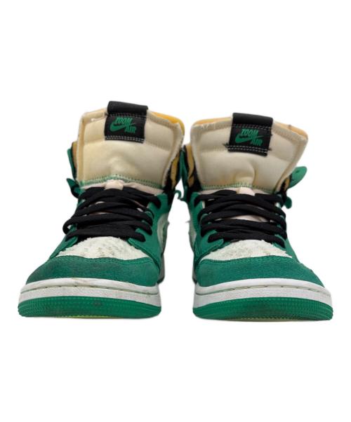 NIKE（ナイキ）NIKE (ナイキ) AIR JORDAN 1 ZOOM CMFT（エアジョーダン 1 ズーム コンフォート） グリーン×ホワイト サイズ:SIZE 28cmの古着・服飾アイテム