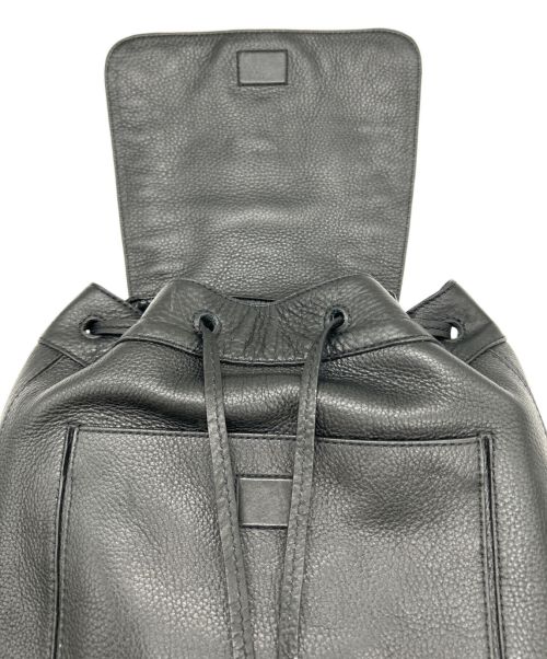 COLE HAAN（コールハーン）COLE HAAN (コールハーン) レザーリュック ブラックの古着・服飾アイテム