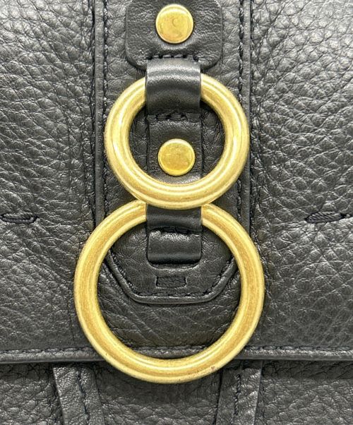 COLE HAAN（コールハーン）COLE HAAN (コールハーン) レザーリュック ブラックの古着・服飾アイテム