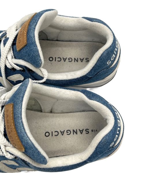 Sangacio（サンガッチョ）Sangacio (サンガッチョ) ローカットスニーカー ネイビー サイズ:27.5の古着・服飾アイテム