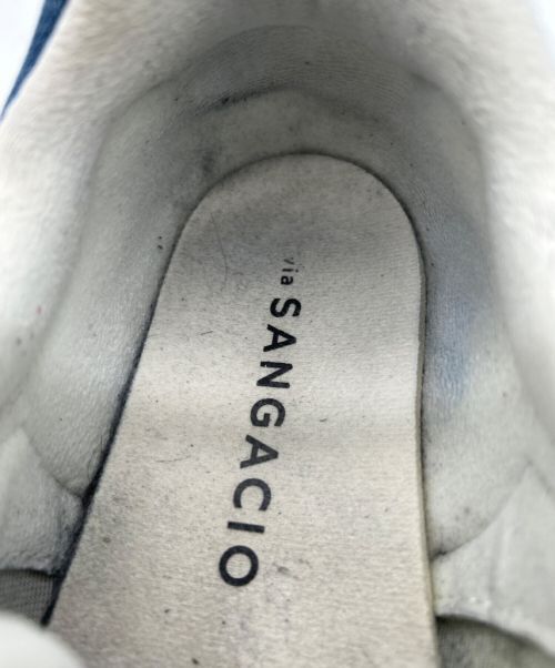 Sangacio（サンガッチョ）Sangacio (サンガッチョ) ローカットスニーカー ネイビー サイズ:27.5の古着・服飾アイテム