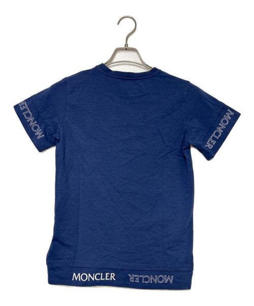 MONCLER（モンクレール）MONCLER (モンクレール) 半袖カットソー ネイビー サイズ:160の古着・服飾アイテム