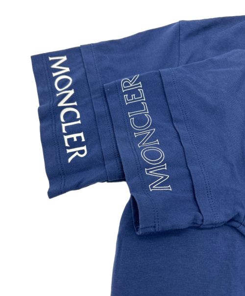 MONCLER（モンクレール）MONCLER (モンクレール) 半袖カットソー ネイビー サイズ:160の古着・服飾アイテム