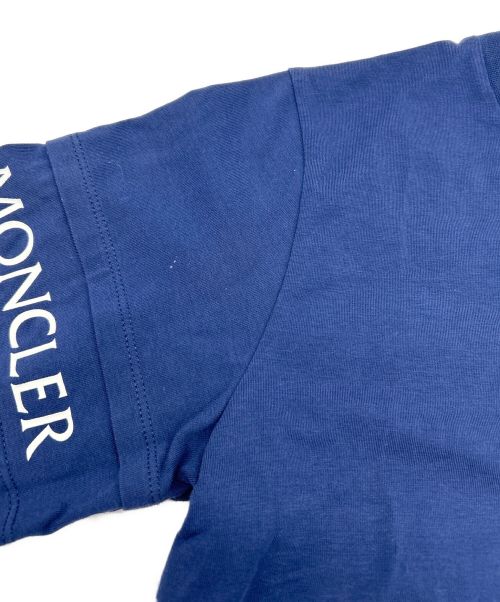 MONCLER（モンクレール）MONCLER (モンクレール) 半袖カットソー ネイビー サイズ:160の古着・服飾アイテム