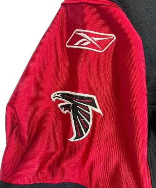 NFL（ナショナル・フットボール・リーグ）NFL (ナショナル・フットボール・リーグ) REEBOK (リーボック) ビッグゲームシャツ ブラック×レッド サイズ:SIZE Freeの古着・服飾アイテム