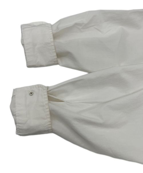 nanamica（ナナミカ）nanamica (ナナミカ) Band Collar Wind Shirt ホワイト サイズ:WSの古着・服飾アイテム