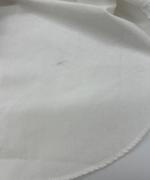 nanamica（ナナミカ）nanamica (ナナミカ) Band Collar Wind Shirt ホワイト サイズ:WSの古着・服飾アイテム