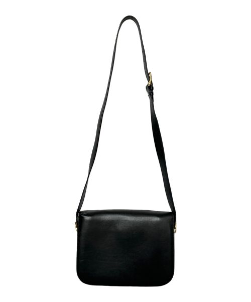 CELINE（セリーヌ）CELINE (セリーヌ) ホースキャリッジ レザー ブラックの古着・服飾アイテム