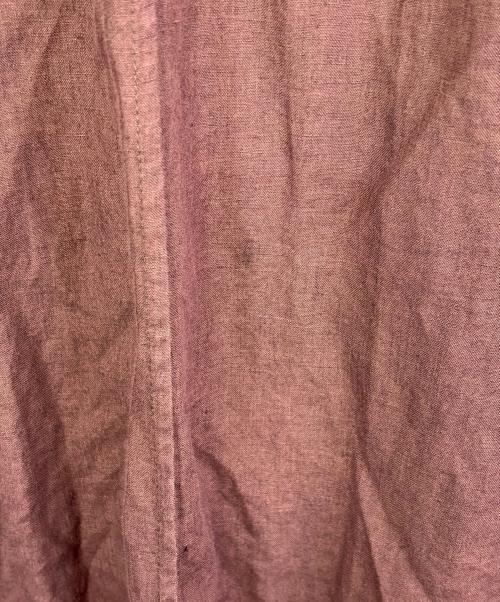 MaxMara（マックスマーラ）MaxMara (マックスマーラ) リネンラップワンピース ブラウン サイズ:Lの古着・服飾アイテム