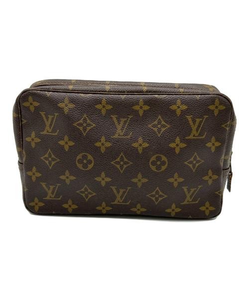 LOUIS VUITTON（ルイ ヴィトン）LOUIS VUITTON (ルイ ヴィトン) コスメポーチ ブラウンの古着・服飾アイテム