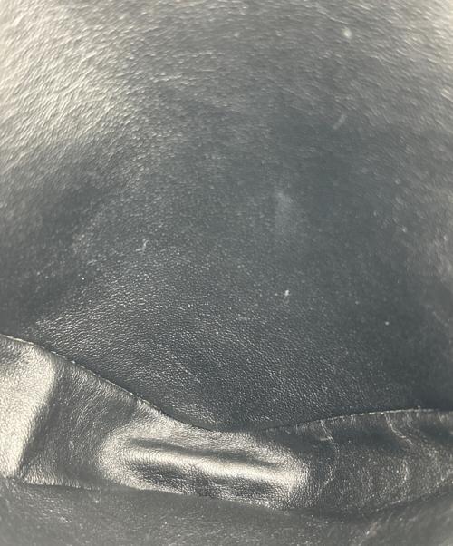 CHANEL（シャネル）CHANEL (シャネル) フリンジチェーンショルダーバッグ ブラックの古着・服飾アイテム