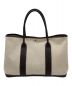 HERMES (エルメス) ガーデンパーティーPM アイボリー×ブラウン：128000円