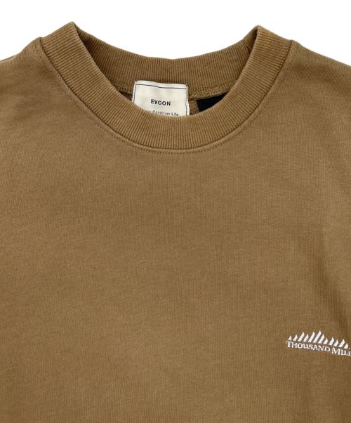 EVCON（エビコン）EVCON (エビコン) Thousand Mile (サウザンドマイル) Summer Sweat ベージュ サイズ:SIZE 3の古着・服飾アイテム