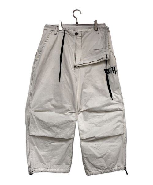 9090（9090）9090 (9090) バルーンパンツ ホワイト サイズ:SIZE Mの古着・服飾アイテム