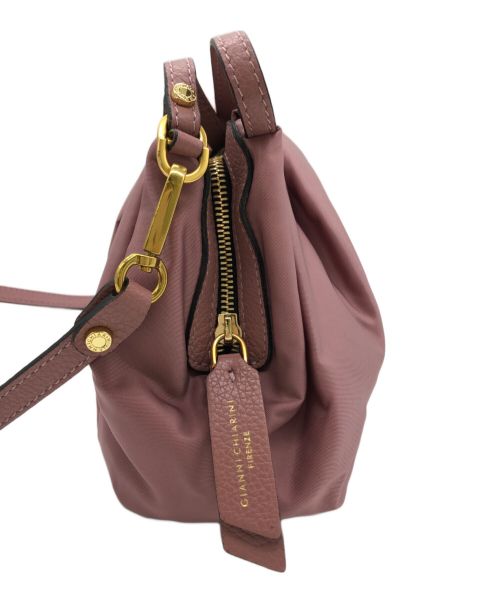 GIANNI CHIARINI（ジャンニ キアリーニ）GIANNI CHIARINI (ジャンニ キアリーニ) 2WAYショルダーバッグ ピンクの古着・服飾アイテム