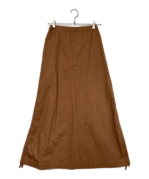 RIM.ARK（リムアーク）RIM.ARK (リムアーク) Check side shirring SK ブラウン サイズ:size 36の古着・服飾アイテム