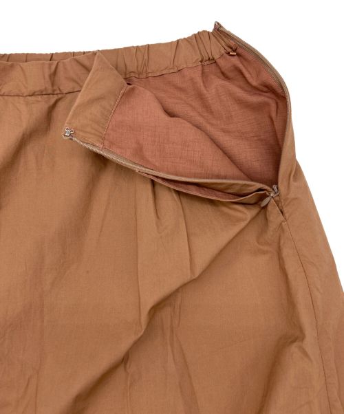 RIM.ARK（リムアーク）RIM.ARK (リムアーク) Check side shirring SK ブラウン サイズ:size 36の古着・服飾アイテム