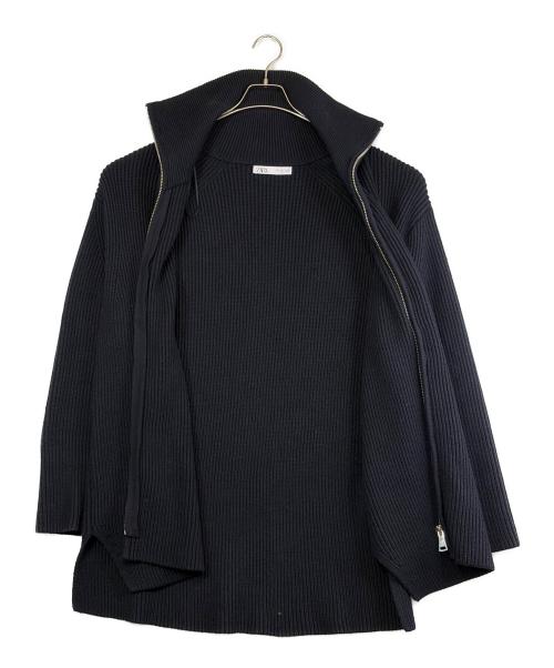 ZARA（ザラ）ZARA (ザラ) ドライバーズニット ネイビー サイズ:SIZE Lの古着・服飾アイテム