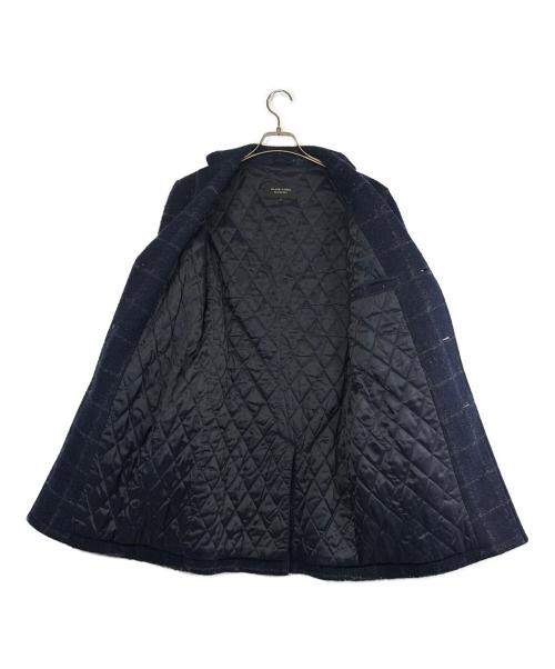 BURBERRY BLACK LABEL（バーバリーブラックレーベル）BURBERRY BLACK LABEL (バーバリーブラックレーベル) ウールチェスターコート ネイビー サイズ:SIZE Mの古着・服飾アイテム
