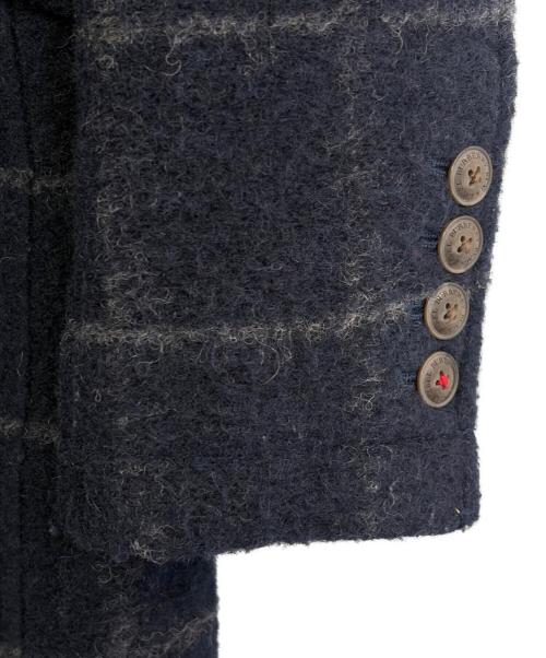 BURBERRY BLACK LABEL（バーバリーブラックレーベル）BURBERRY BLACK LABEL (バーバリーブラックレーベル) ウールチェスターコート ネイビー サイズ:SIZE Mの古着・服飾アイテム