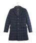 BURBERRY BLACK LABEL（バーバリーブラックレーベル）の古着「ウールチェスターコート」｜ネイビー