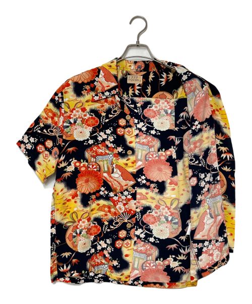 Sun Surf（サンサーフ）Sun Surf (サンサーフ) アロハシャツ ネイビー サイズ:SIZE Sの古着・服飾アイテム