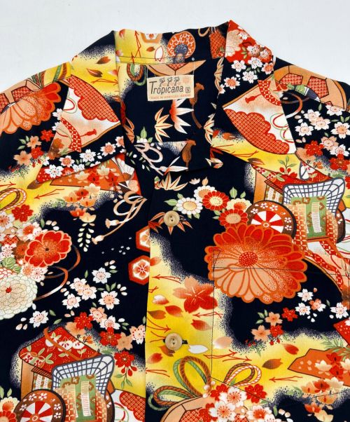 Sun Surf（サンサーフ）Sun Surf (サンサーフ) アロハシャツ ネイビー サイズ:SIZE Sの古着・服飾アイテム