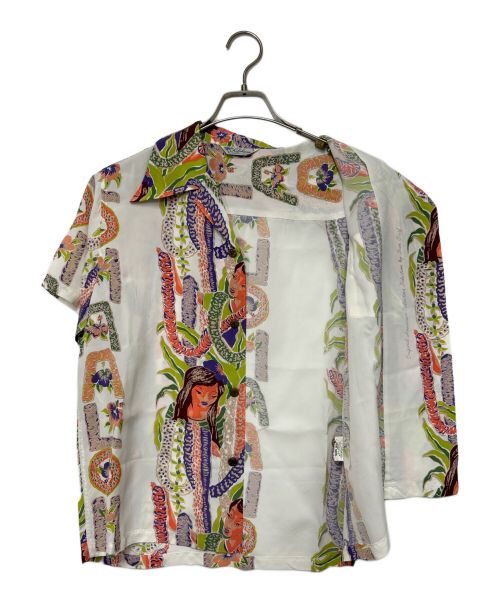 Sun Surf（サンサーフ）Sun Surf (サンサーフ) アロハシャツ ホワイト サイズ:SIZE Sの古着・服飾アイテム