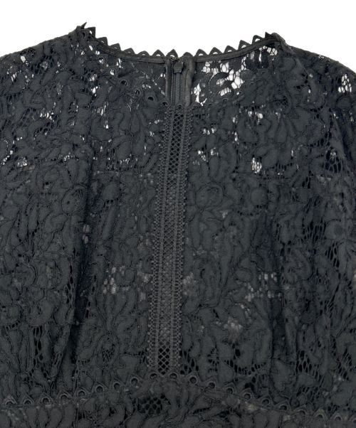CELFORD（セルフォード）CELFORD (セルフォード) ノースリーブレースワンピース ブラック サイズ:SIZE Sの古着・服飾アイテム