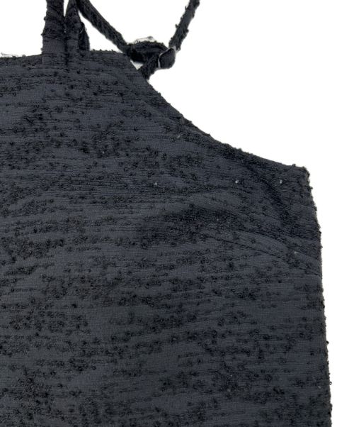 crewre（クルー）crewre (クルー) リングジャカードワンピース ブラック サイズ:SIZE3の古着・服飾アイテム