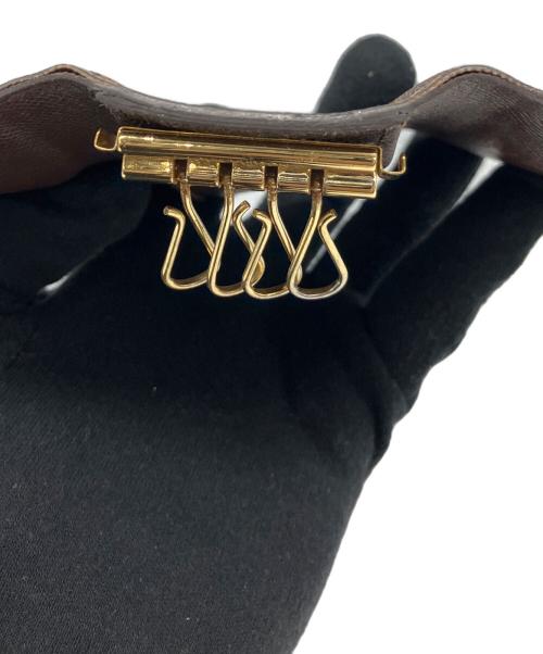 LOUIS VUITTON（ルイ ヴィトン）LOUIS VUITTON (ルイ ヴィトン) キーケース ダミエ ミュルティクレ4 ブラウンの古着・服飾アイテム