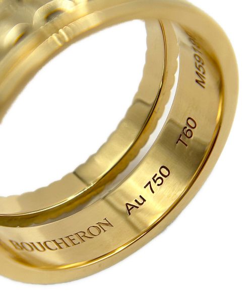 BOUCHERON（ブシュロン）BOUCHERON (ブシュロン) キャトルラディアントオープンローリング サイズ:T60/19号の古着・服飾アイテム