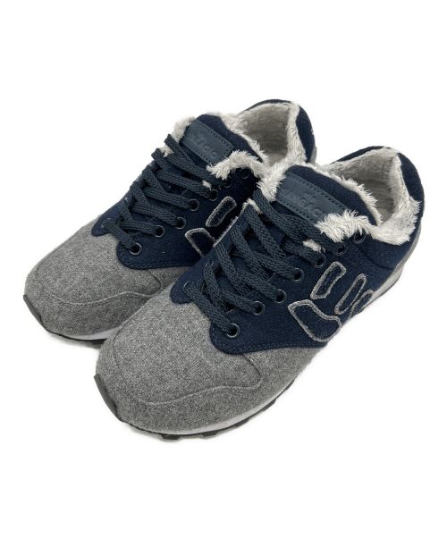 Sangacio（サンガッチョ）Sangacio (サンガッチョ) にゅ～ずツイードローカットスニーカー ネイビー サイズ:SIZE 25cmの古着・服飾アイテム