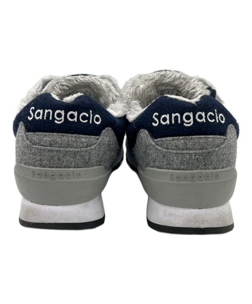 Sangacio（サンガッチョ）Sangacio (サンガッチョ) にゅ～ずツイードローカットスニーカー ネイビー サイズ:SIZE 25cmの古着・服飾アイテム