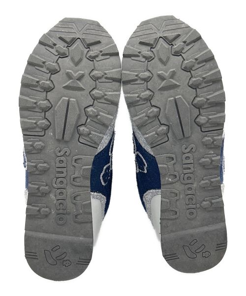 Sangacio（サンガッチョ）Sangacio (サンガッチョ) にゅ～ずツイードローカットスニーカー ネイビー サイズ:SIZE 25cmの古着・服飾アイテム