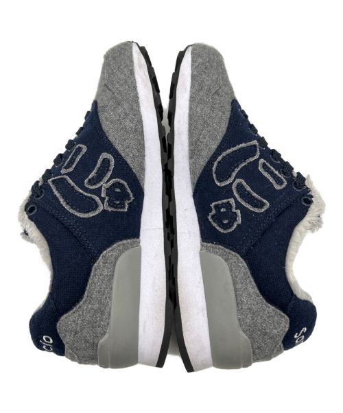 Sangacio（サンガッチョ）Sangacio (サンガッチョ) にゅ～ずツイードローカットスニーカー ネイビー サイズ:SIZE 25cmの古着・服飾アイテム