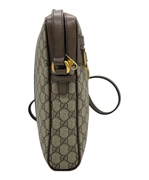 GUCCI（グッチ）GUCCI (グッチ) GGスモールメッセンジャーバッグ ベージュの古着・服飾アイテム