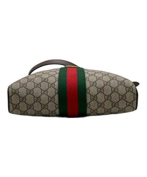 GUCCI（グッチ）GUCCI (グッチ) GGスモールメッセンジャーバッグ ベージュの古着・服飾アイテム