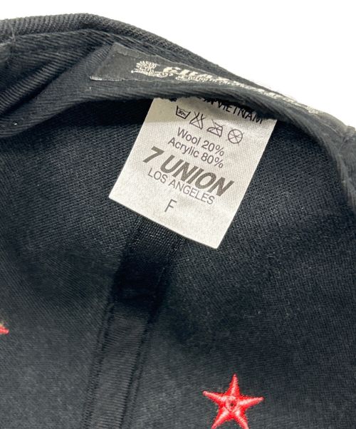 CRAZY JET（クレイジージェット）CRAZY JET (クレイジージェット) キャップ ブラック×レッドの古着・服飾アイテム