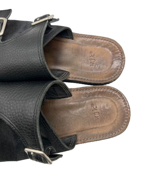 wjk（ダブルジェイケー）wjk (ダブルジェイケー) サンダル ブラック サイズ:-の古着・服飾アイテム