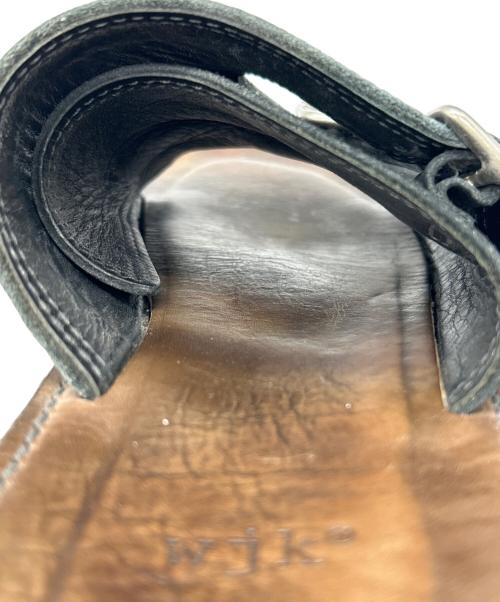 wjk（ダブルジェイケー）wjk (ダブルジェイケー) サンダル ブラック サイズ:-の古着・服飾アイテム