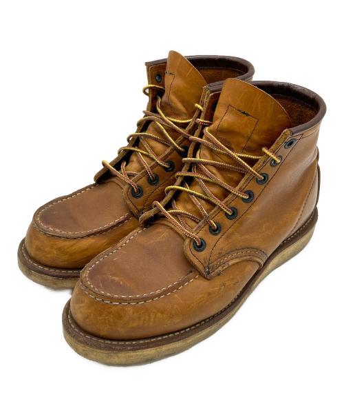 RED WING（レッドウィング）RED WING (レッドウィング) 6インチ クラシックモック ブラウン サイズ:USA7 1/2、UK6 1/2、EUR40.0、CM25.5の古着・服飾アイテム