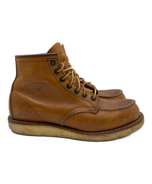 RED WING（レッドウィング）RED WING (レッドウィング) 6インチ クラシックモック ブラウン サイズ:USA7 1/2、UK6 1/2、EUR40.0、CM25.5の古着・服飾アイテム