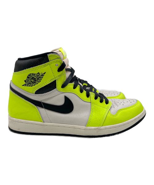 NIKE（ナイキ）NIKE (ナイキ) ハイカットスニーカー ホワイト×グリーン サイズ:SIZE 29cmの古着・服飾アイテム