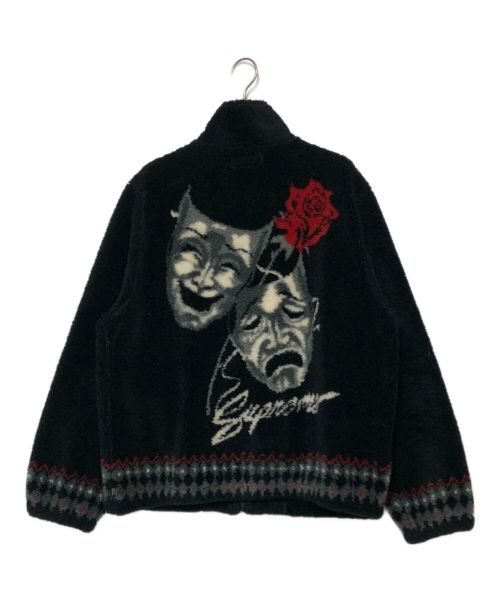 SUPREME（シュプリーム）Supreme (シュプリーム) フリースジャケット ブラック サイズ:Mの古着・服飾アイテム