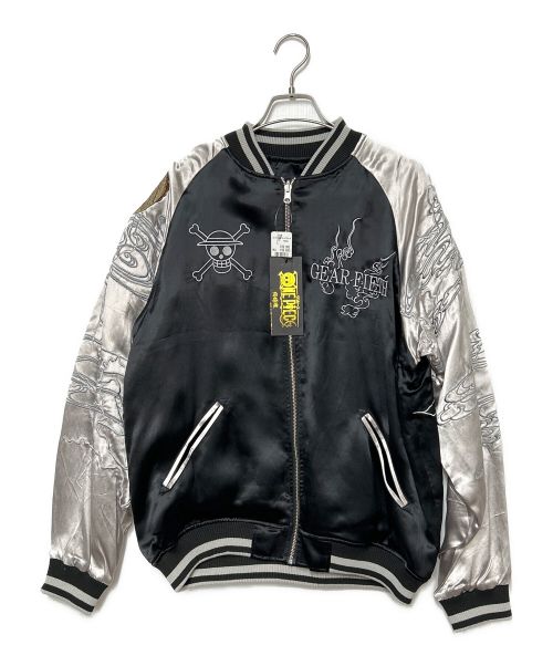 絡繰魂（カラクリタマシイ）絡繰魂 (カラクリダマシイ) ONE PIECE (ワンピース) スカジャン ブラック サイズ:SIZE L 未使用品の古着・服飾アイテム