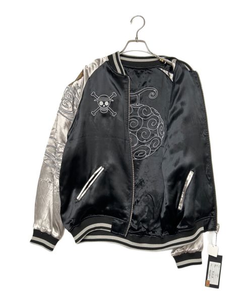 絡繰魂（カラクリタマシイ）絡繰魂 (カラクリダマシイ) ONE PIECE (ワンピース) スカジャン ブラック サイズ:SIZE L 未使用品の古着・服飾アイテム