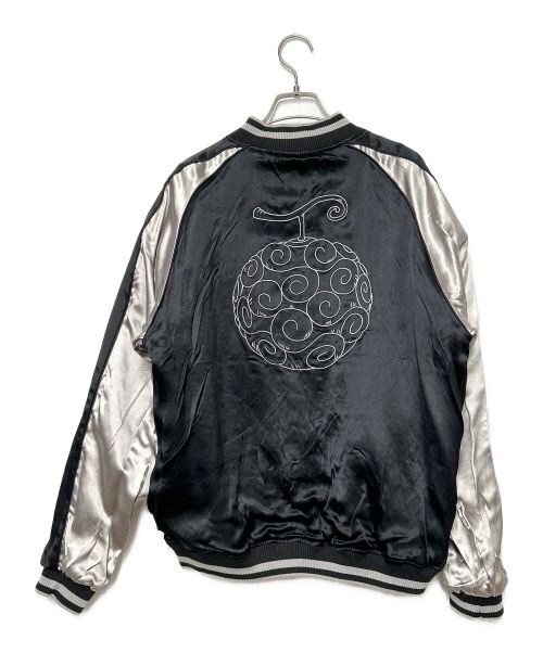 絡繰魂（カラクリタマシイ）絡繰魂 (カラクリダマシイ) ONE PIECE (ワンピース) スカジャン ブラック サイズ:SIZE L 未使用品の古着・服飾アイテム