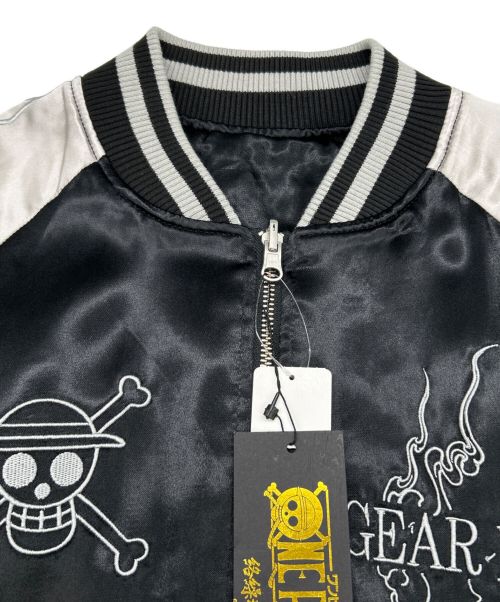 絡繰魂（カラクリタマシイ）絡繰魂 (カラクリダマシイ) ONE PIECE (ワンピース) スカジャン ブラック サイズ:SIZE L 未使用品の古着・服飾アイテム